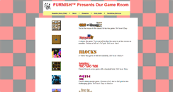 Desktop Screenshot of games.furnish.com