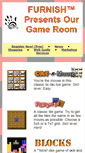 Mobile Screenshot of games.furnish.com